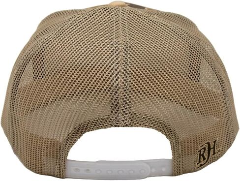 Red Dirt Hat Company Adjustable Snapback Hat (Black/Khaki - Goat Roping) in Saudi Arabia