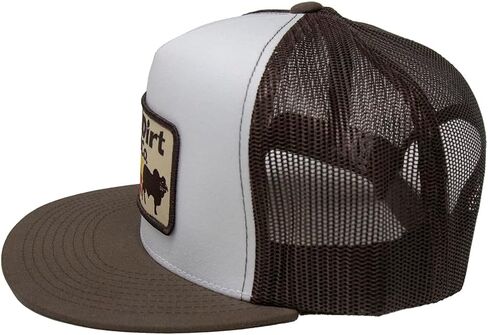 Red Dirt Hat Company Adjustable Snapback Hat (Black/Khaki - Goat Roping) in Saudi Arabia