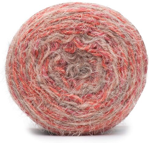 Caron Latte Cakes Self-Striping Yarn, 8.8 oz. / 250g, 530 Yards / 485 Meters (Red Macaron 291222-22001) in Saudi Arabia
