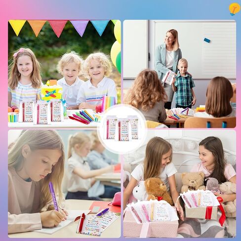 Marspark 30 اضبط الترحيب بالعودة إلى هدايا المدارس بأقلام نقاط الحبر وبطاقات المعايدة مع حقائب تويز تويز في اليوم الأول من هدايا المدارس للمعلم طالب الفصول الدراسية اللوازم اللوازم in Kuwait