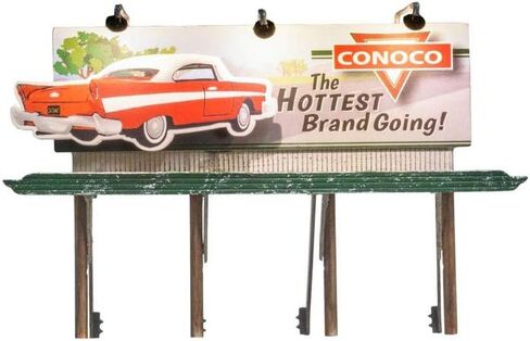 Just Plug Woodland Scenics Lighted Billboard, The Hottest Brand in Saudi Arabia