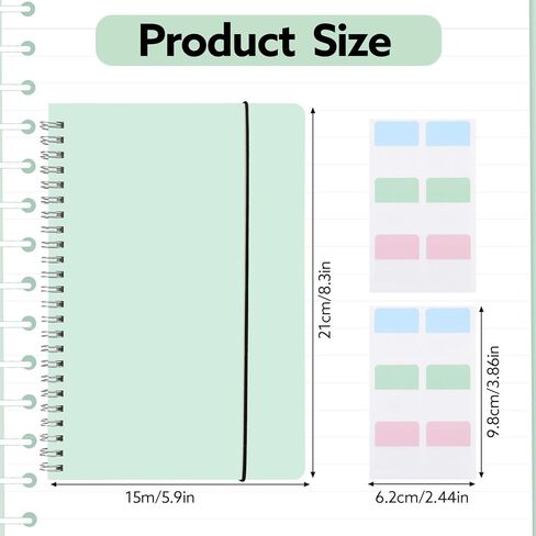 Lined Spiral Notebook, 140 Pages College Ruled Journal for Women A5 Journaling Notebooks for Work & Note Taking Perfect for Men Women Office Home School, 5.9" x 8.3" - Black Flower in Kuwait