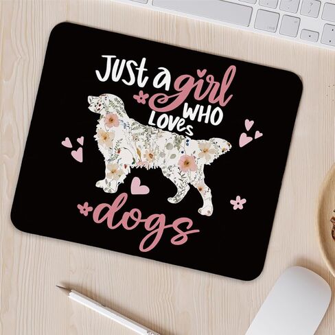 مجرد فتاة تحب القطط ، وسادات الماوس السوداء اللطيفة لأجهزة الكمبيوتر المكتبية لأجهزة الكمبيوتر المكتبية ، وهدايا القط لمحبي القطط ، ووسادات الماوس القاعدة غير المنقولة للماوس اللاسلكي ، 9.5 × 7.9 بوصة in Kuwait