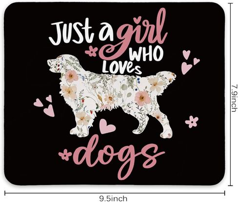 مجرد فتاة تحب القطط ، وسادات الماوس السوداء اللطيفة لأجهزة الكمبيوتر المكتبية لأجهزة الكمبيوتر المكتبية ، وهدايا القط لمحبي القطط ، ووسادات الماوس القاعدة غير المنقولة للماوس اللاسلكي ، 9.5 × 7.9 بوصة in Kuwait