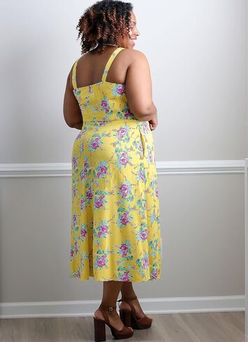 Know Me Women's Strappy Dress Sewing Pattern Kit, Design Code ME2040, Sizes 20W-22W-24W-26W-28W in Saudi Arabia