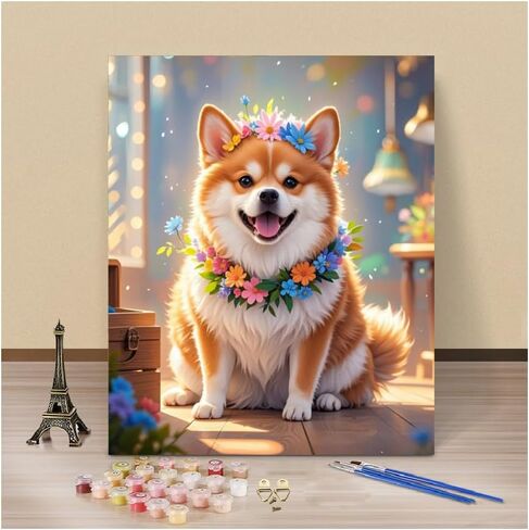 EPLUUM DIY Paint by Numbers Kit for Adults Paint by Numbers for Adults Student DIY Oil Number Painting Kits for Adult Ideal Gift for Family Friend Home Decor Rainbow Unicorn 16x20 in in Saudi Arabia