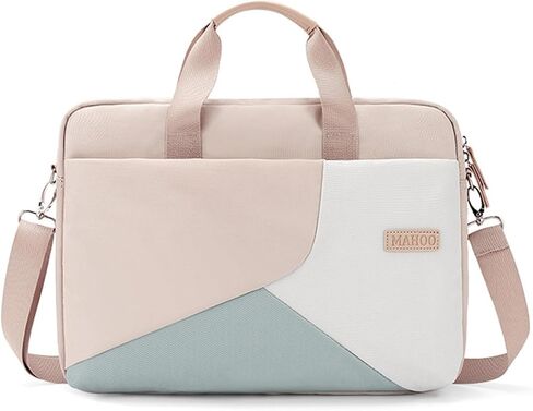 Laptop Bag for Women, 13-15.6 Inch Waterproof Computer Messenger Bag with Adjustable Shoulder Strap in Saudi Arabia