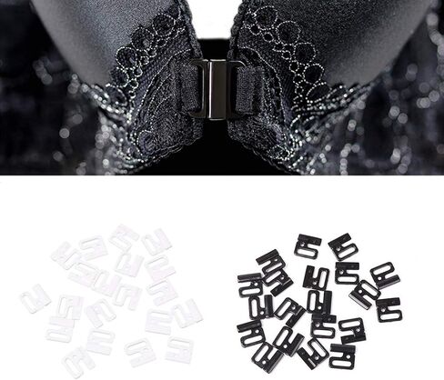 10 x Craft Plastic Rec Tap Hooks & Clasp Sewing On Swimsuit Bra TP14 in Saudi Arabia