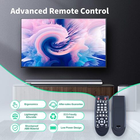 New AH59-02547B Replaced Remote fit for Samsung Sound Bar HW-F450 PS-WF450 HWF450ZA HWF450 PSWF450 AH59-02612B AH68-02644D-00 HW-F450ZA in Saudi Arabia