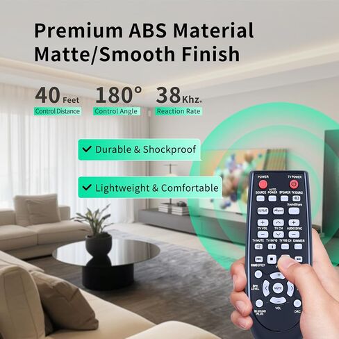 New AH59-02547B Replaced Remote fit for Samsung Sound Bar HW-F450 PS-WF450 HWF450ZA HWF450 PSWF450 AH59-02612B AH68-02644D-00 HW-F450ZA in Saudi Arabia
