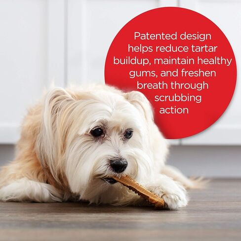 Milk-Bone Original Brushing Chews, 18 Mini Daily Dental Dog Treats in Saudi Arabia