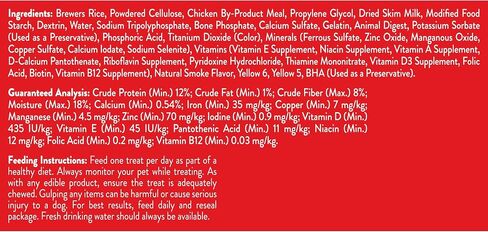 Milk-Bone Original Brushing Chews, 18 Mini Daily Dental Dog Treats in Saudi Arabia