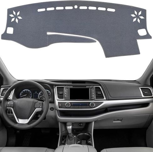 KEYOOG Dashboard Cover Dash Mat Fit for to-yota Tacoma 2023-2016 (Without HUD Models),Car Dash Board Mat Anti-Glare Carpet,Non-Slip Pad Sunshield Protector (Flannel) in Saudi Arabia