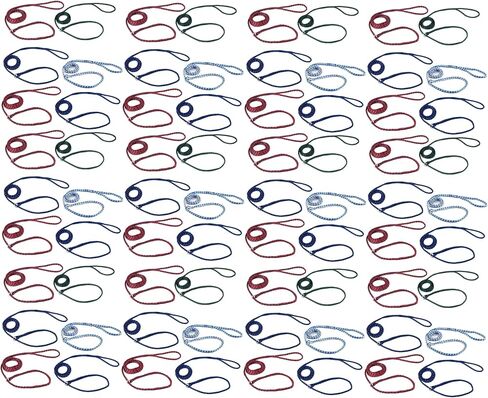 Braided Poly Dog Control Slip Leads Assorted Color Vet Rescue Kennel Bulk Packs Makes Great Donations (6 Leads) in Saudi Arabia