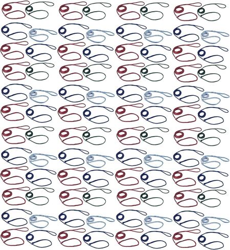 Braided Poly Dog Control Slip Leads Assorted Color Vet Rescue Kennel Bulk Packs Makes Great Donations (6 Leads) in Saudi Arabia