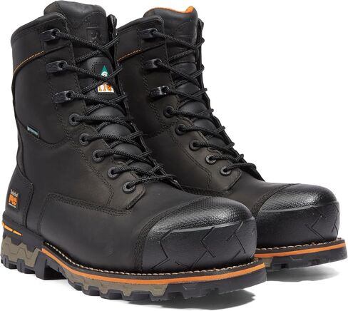 Timberland PRO Men's Boondock Industrial Work Boot, Black-2024 New, 10.5 Wide in Saudi Arabia