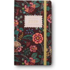 RIFLE PAPER CO. 2026 12-Month Spiral Pocket Planner | January-December, Monthly and Weekly Pages for Detailed Planning, Space for Extra Notes (6.36" L × 3.8" W), Gracie