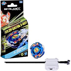 Beyblade X X-Over Project Dranzer Spiral 3-80T Starter Pack Set with Takara Tomy Balance Type Top and Launcher, Battling Tops Game Toys, Ages 8+