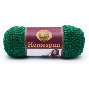 Lion Brand Yarn 790-440 Homespun Yarn, Malachite