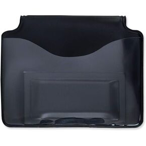 Horizontal Heavy Duty Made in The USA Magnetic Badge Holder Matte Black Vinyl | Fold Over Pocket or Belt (5 Pack)