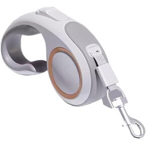Heavy Duty Retractable Dog Leash Hands Free, Heavy Duty Nylon Tape, Comfort Dog Leash with One-Hand Lock, Anti-Slip Grip, Tangle-Free Design