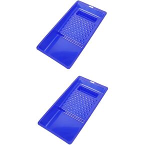 NUOBESTY 3pcs Paint Tray Plastic Paint Holder Painting Tray for Wall and Mixing for and