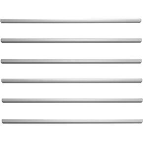 ADVANTUS Grip-A-Strip Display Rail, Regular Size, 4 Feet Long, Satin Finish Aluminum (2010) - Sold As 6 Pack, 6 Count Total