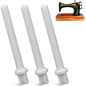 Cyrank 3pcs Spool Pin for Sewing Machines, Plastic Universal Sewing Machine Spool Pins Vertical Spool Pins Fit for Most Sewing Machines