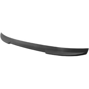 Matte Black Rear Mid Trunk Spoiler Lip - ABS for Ford for Mustang California Route 1/GT/Select 21-23 Painted FME21IK3-a -