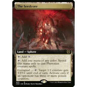 Magic: the Gathering - The Seedcore (403) - Extended Art - Phyrexia: All Will Be One