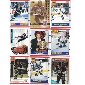 Wayne Gretzky / 15 Card Lot - All Different! Hall of Famer! Still the Greatest Hockey Player Of All Time?