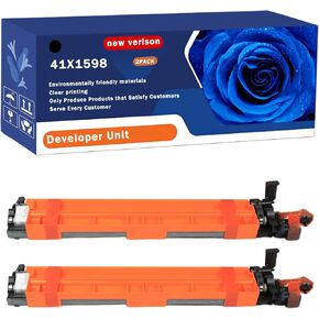 41X1598 Developer Unit Compatible for Lexmark CX923dxe CX924dte CX924dxe XC9235 XC9245 XC9255 XC9265 Printers, Print Up to 300000 Pages, Bright Colors (4 Pack Black)