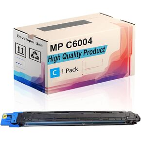 MP C6004 Developer Unit Compatible for Ricoh MP 501SPF MP C4504 MP C4504ex MP C6004 MP C6004ex Printers, High Yield 270000 Pages, Print More Pages (4 Pack Black)
