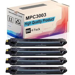 MPC3003 Developer Unit Compatible for Ricoh MP C3003 MP C3503 MP C4503 MP C501SP MP C5503 MP C6003 Printers, High Yield 80000 Pages, Print More Pages (1 Pack Cyan)