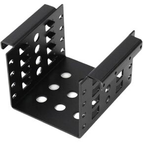 4-Bay 3.5-inch to 2.5-inch Hard Drive Adapter Bracket Mobile Phone Holder Solid State Expansion Built-in Hard Drive Bracket(Black)