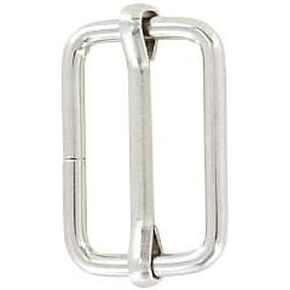 Ohio Travel Bag Split Moving Bar Slide, 1 Inch, Nickel Finish, Steel, C-1112-NP