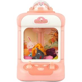 Claw Machine for Kids, Candy Claw Machine for Kids Table Top Arcade Games Machines for Home Birthday Party Favors for Girls