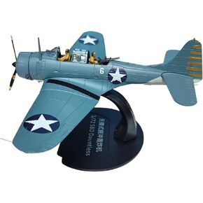 1/72 Scale SBD Dauntless Dive Bomber Model Alloy Model Diecast Plane Model for Collection