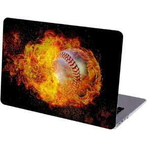 Compatible with MacBook Air 13 inch, Hard Protective Shell with Keyboard Cover (A1369 A1466, 2010-2017 Release) - Baseball MC7052