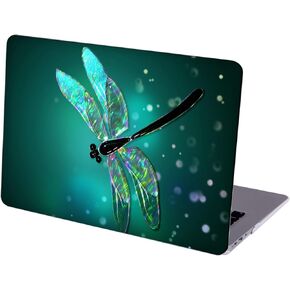 Compatible with MacBook Pro 13 inch, Hard Protective Shell with Keyboard Cover (M1 A2338 A2289 A2251 A2159 A1989 A1706 A1708, 2016-2020 Release) - Dragonfly - MC9491
