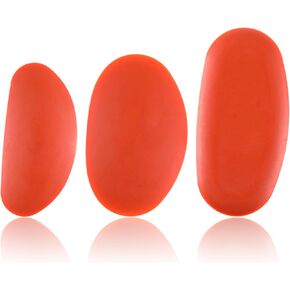 Giantree 3pcs Pottery Ribs, Soft Silicone Pottery Clay Sculpt Tools Set, Soft Silicone Rubber Clay Ceramic Sculpting Tools Set for Finishing Shaping and Smoothing Removing Finger Marks