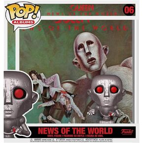 Funko POP Albums: Queen - News of The World,Multicolor,One Size
