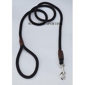 Warner Braided Nylon Rope Snap Lead Dog Leash 1/2" X 6 Ft. (Orange)