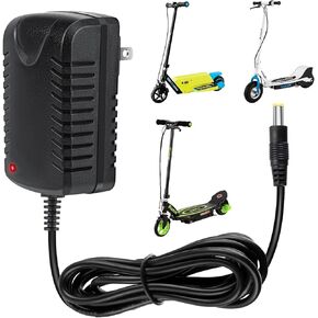 12V Kids Ride On Charger for Razor Power Core E90 E95 Electric Scooter Black Label Powercore E90 E95 MX125 Dirt Rocket 12V Kids Ride on Car Toys Car Charger