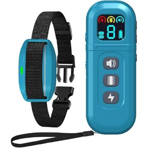 Ultra-Small Dog Training Collar with Remote,Lightweight Dog Shock Collar for Small Dogs 5-15lbs,1900Ft Range, 3 Training Modes Beep, Vibrate, Shock Waterproof Rechargeable E Collar