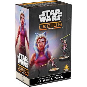 Star Wars Legion Commander & Padawan Ahsoka Tano Expansion - Tabletop Miniatures Game, Strategy Game for Kids and Adults, Ages 14+, 2 Players, 90 Min Playtime, Made