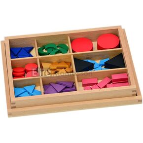 Elite Montessori Basic Wooden Grammar Symbols with Box