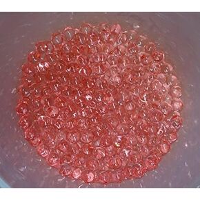Peach Water Beads -Water Storing Gel Deco Beads (Peach) - All Event Centerpiece Vase Fillers