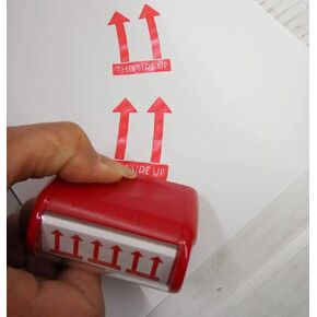 Identity Protection Roller Self Inking Stock Stamp by JYPTECH (This Side UP)
