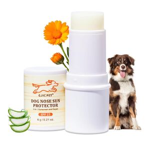 Dog Nose Sun Protector Balm - SPF25+ Snout Sunscreen for Pups, Shea Butter & Coconut Oil Moisturizer Formula, Protects & Against Dry, Cracked Sensitive Noses